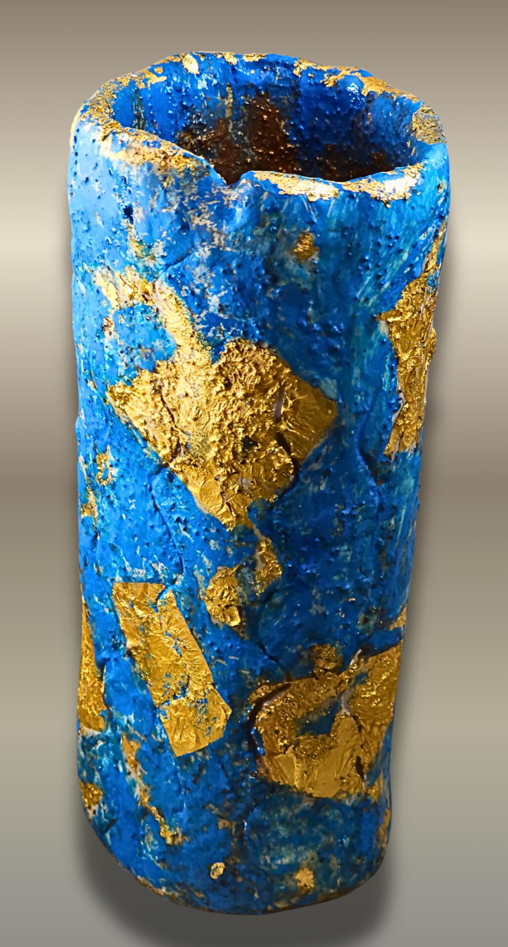 A decorative object The Hidden Vessel continues the narrative of The Alchemist, moving from figure to form, as the third Golden Barrel Trilogy.